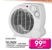 Elegance Fan Heater-1000/2000W (ELFH10)
