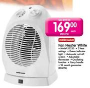 Mellerware Fan Heater White (35220)
