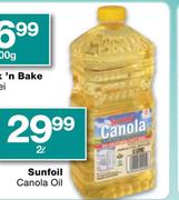 Sunfoil Canola Oil-2ltr