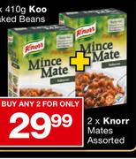 Knorr Mates Assorted-2's