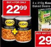 Koo Baked Beans-4x410g