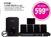 Logik 5.1 Home Theatre (HTS-80BA)