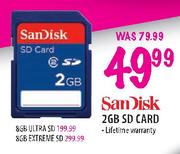 SanDisk SD Card-2GB