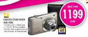 Nikon Coolpix S3100 Silver + 4GB + Bag