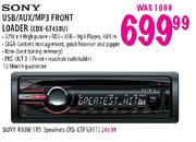 Sony USB/AUX/MP3 Front Loader (CDX-GT450U)