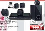 LG 5.1 DVD Home Theatre System-DH31205