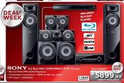 Sony 5.2 Blu-Ray Component Hi-Fi-DDW4500