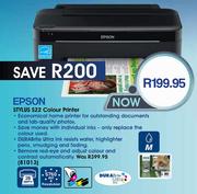 Epson Stylus S22 Colour Printer 28ppm,5760 dpi Resolution