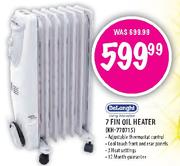 Delonghi Oil Heater-7 Fin