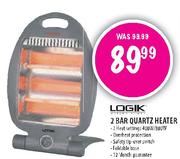 Logik Quartz Heater-2 Bar