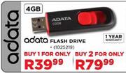 adata Flash Drive-4GB Each
