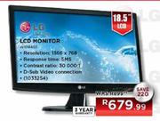 LG 18.5" LCD Monitor