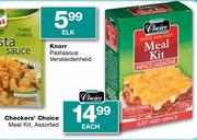 Checkers' Choice Meal Kit,Assorted-Each