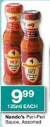 Nando's Per-Peri Sauce Assorted-125ml Each
