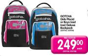 Gotcha Girls Placid or Boys Iced Iced Deluxe Backpack-Each