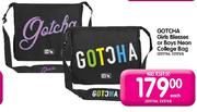 Gotcha Girls Blesses or Boys Neon College Bag-Each