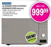 Mirror Finish Electronic Microwave Oven-36l
