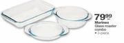 Marinex Glass Roasters Combo-3 Piece Set