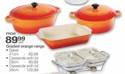 Graded Orange Baker-41cm Each