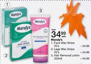 Mandy's Face Wax Strips-20's