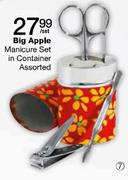 Big Apple Manicure Set Container