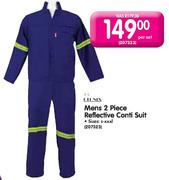 Mens 2 Piece Reflective Conti Suit