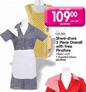 Shwe-Shwe 3 Piece Overall With Free Pinafore