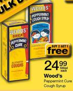 Wood's Peppermint Cure Cough Syrup-100ml Each
