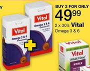 Vital Omega 3 & 6-2x30's