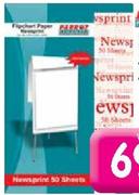 Parrot Flip Chart Paper -50 Pack