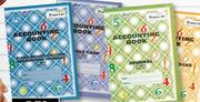 A4 Cash Books/8 Column Journal/Journal/Ledger/Treble Cash-72 Pages