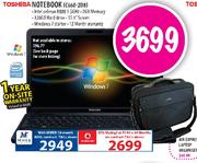 Toshiba Notebook (C660-2DB)