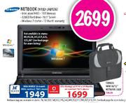 Samsung Netbook (N102-JA012A) + Targus Mini 10/12" Netbook Case