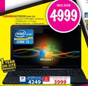 Toshiba Notebook (C660-238) 