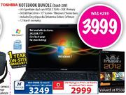 Toshiba Notebook Bundle (C660-289)