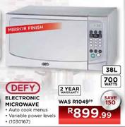 Defy Electronic Microwave-38l 