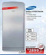 Samsung Single Door Fridge-230l 