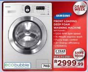 Samsung Front Loading Deep Foam Washing Machine-7kg