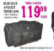 Blue Juice 4 Pocket Travel Bag-70cm