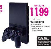 PS2 Black Console
