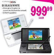 Nintendo 3DS Black/White-Each
