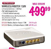 Sitecom Wireless Router 150N