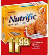 Alpen Nutrific Volgraan-graankos-450gm