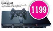 PS2 Black Console
