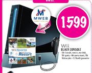 Wii Black console 