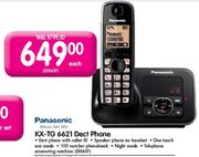 Panasonic KX-TG 6621 Dect Phone 
