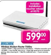 Billion Wireless Modem Router 7300w