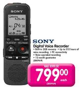 Sony Digital Voice Recorder