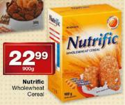 Nutrific Wholewheat Cereal-900g