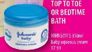 Johnson's Baby Aqueous Cream-350ml